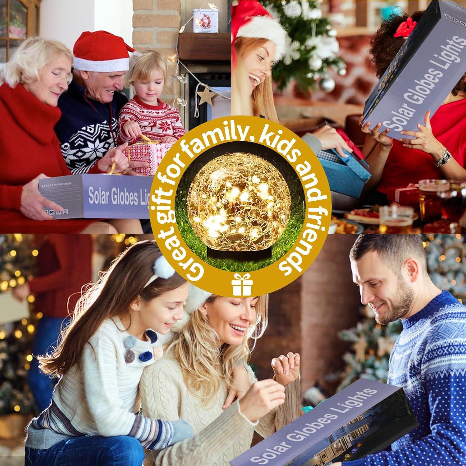 Solar Globe Lights for Outdoor Decor